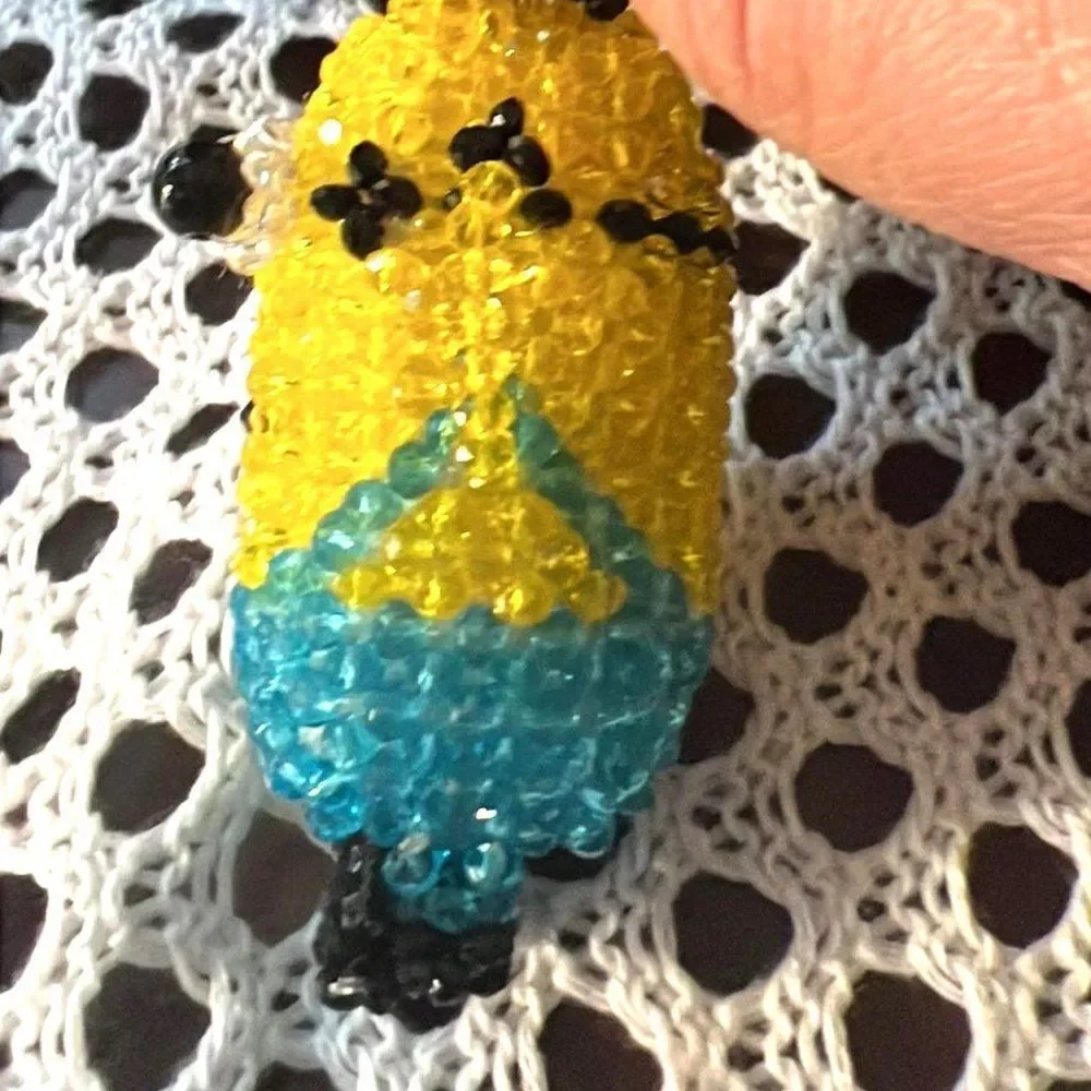 None crystal bead